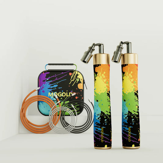 Gym Weight Jump Rope Crossfit Rope Bodybuilding Man Creative Graffiti Professional Sport Jumping Ropes Adjustable Fitness